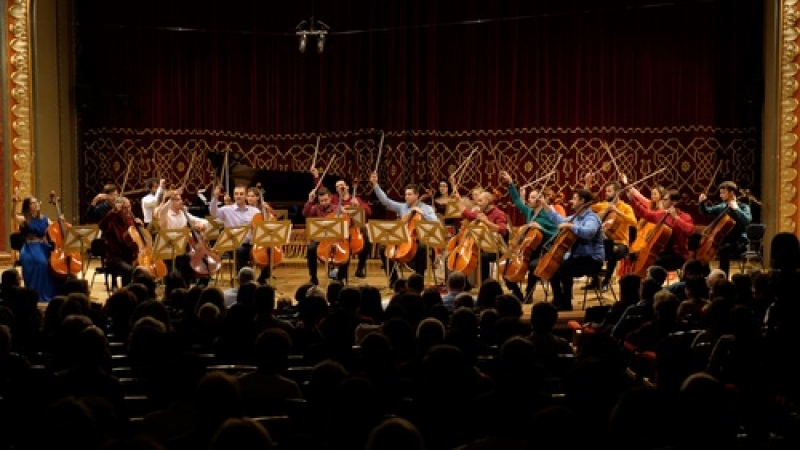 Violoncellissimo si Marin Cazacu  concert de inchidere la Festivalul March Music Days de la Ruse